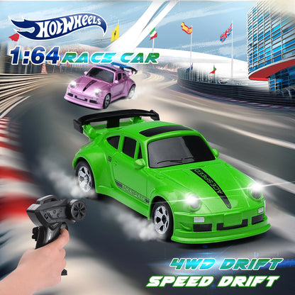 NanoDrift 4WD: 1/64 Scale Pro Racing Car – High-Speed Mini Drift
