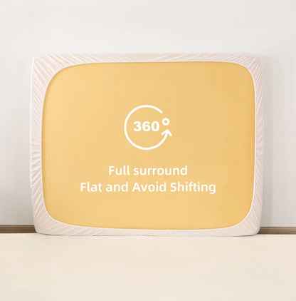 SilentGuard: 100% Waterproof Mattress Protector – Breathable & Noiseless Jersey Bed Cove