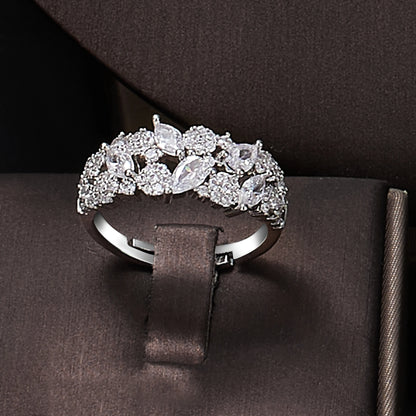 2024 Best Selling 4-piece Bridal Wedding Jewelry Set New Fashion Saudi Dubai Jewelry Set Women's Wedding Party Accessories Desig
