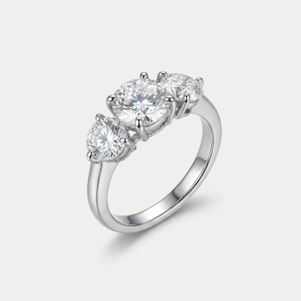 Trine Ring · 14K Gold Filled & Moissanite