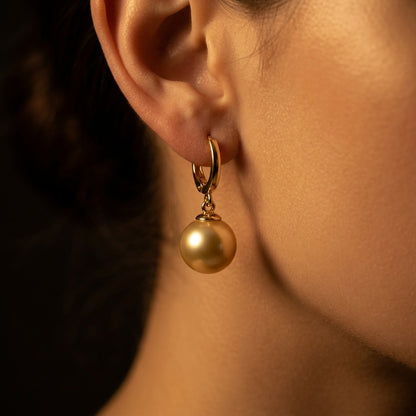 Pearl Necklace and Earring Set