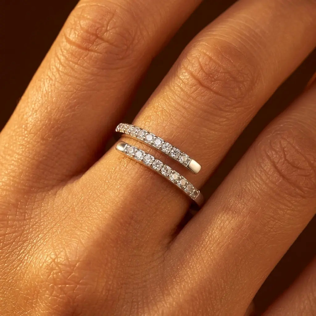 Parallel Ring · S925 Silver