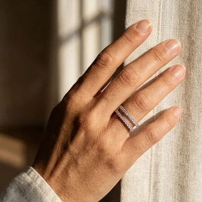 Parallel Ring · S925 Silver