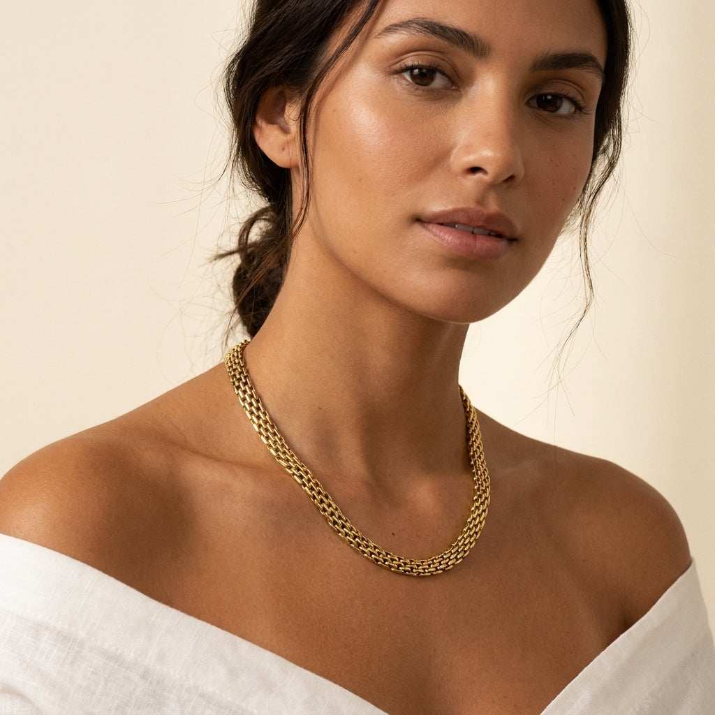 Lumière Chain Collection · 18K Gold Finish