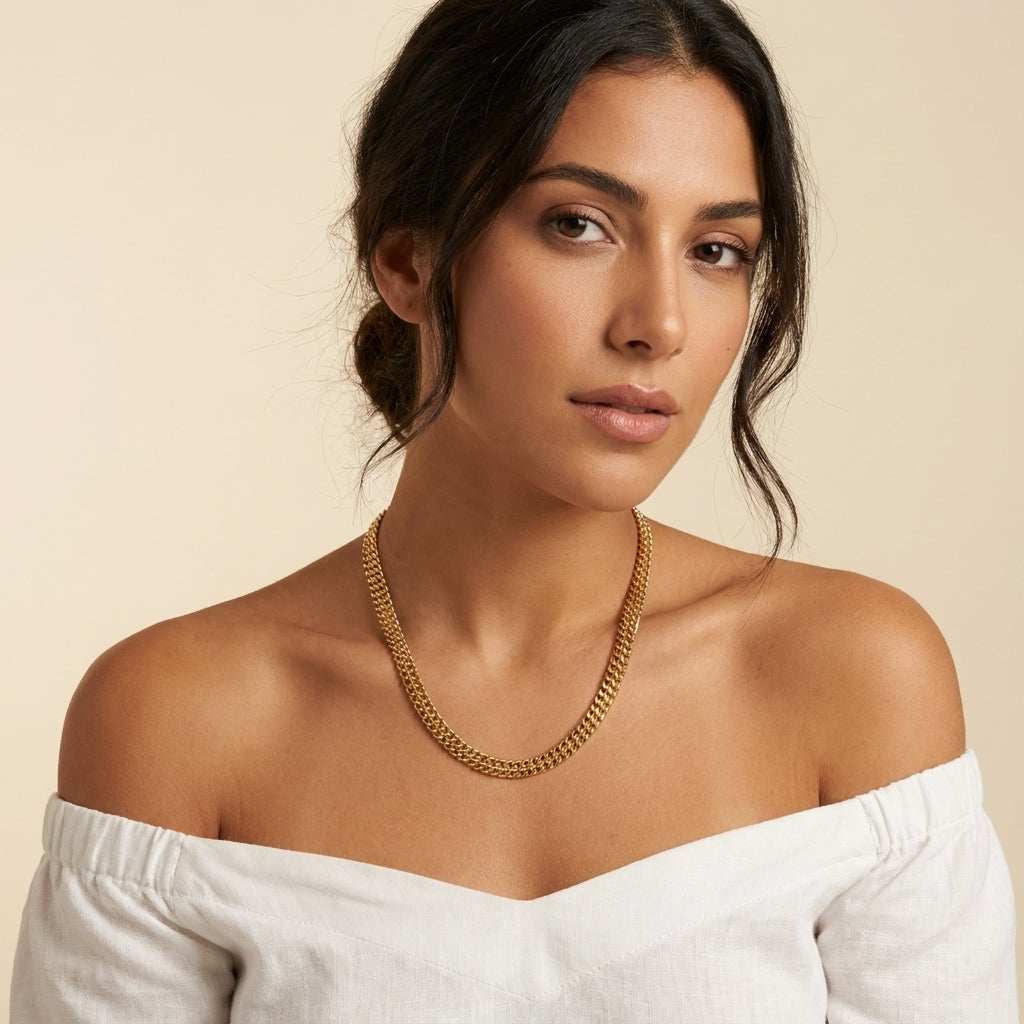 Lumière Chain Collection · 18K Gold Finish