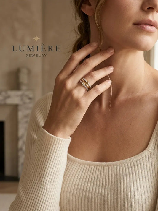 Lynx Sculptural Ring · 18K Gold Finish