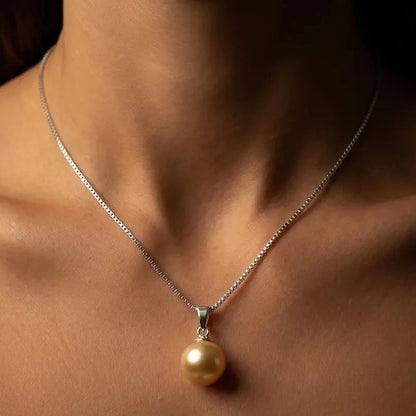 Pearl Necklace and Earring Set