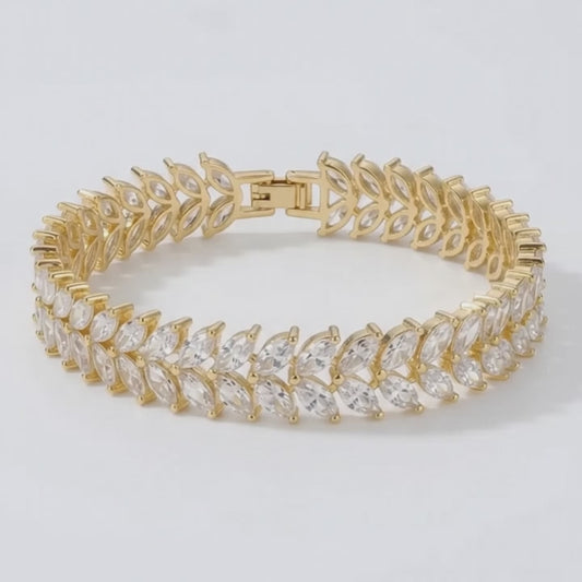 Laurel Bracelet · Gold / Silver
