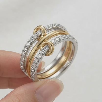 Lynx Sculptural Ring · 18K Gold Finish