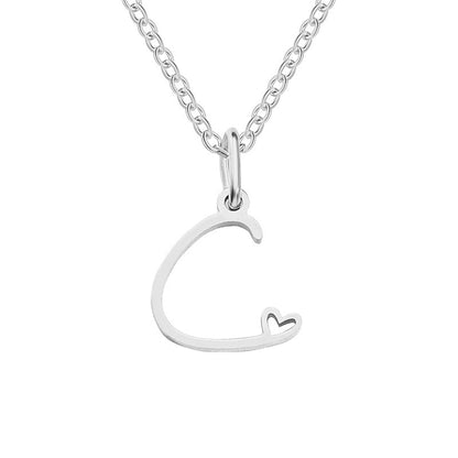 Sienna Initial Letter Necklace