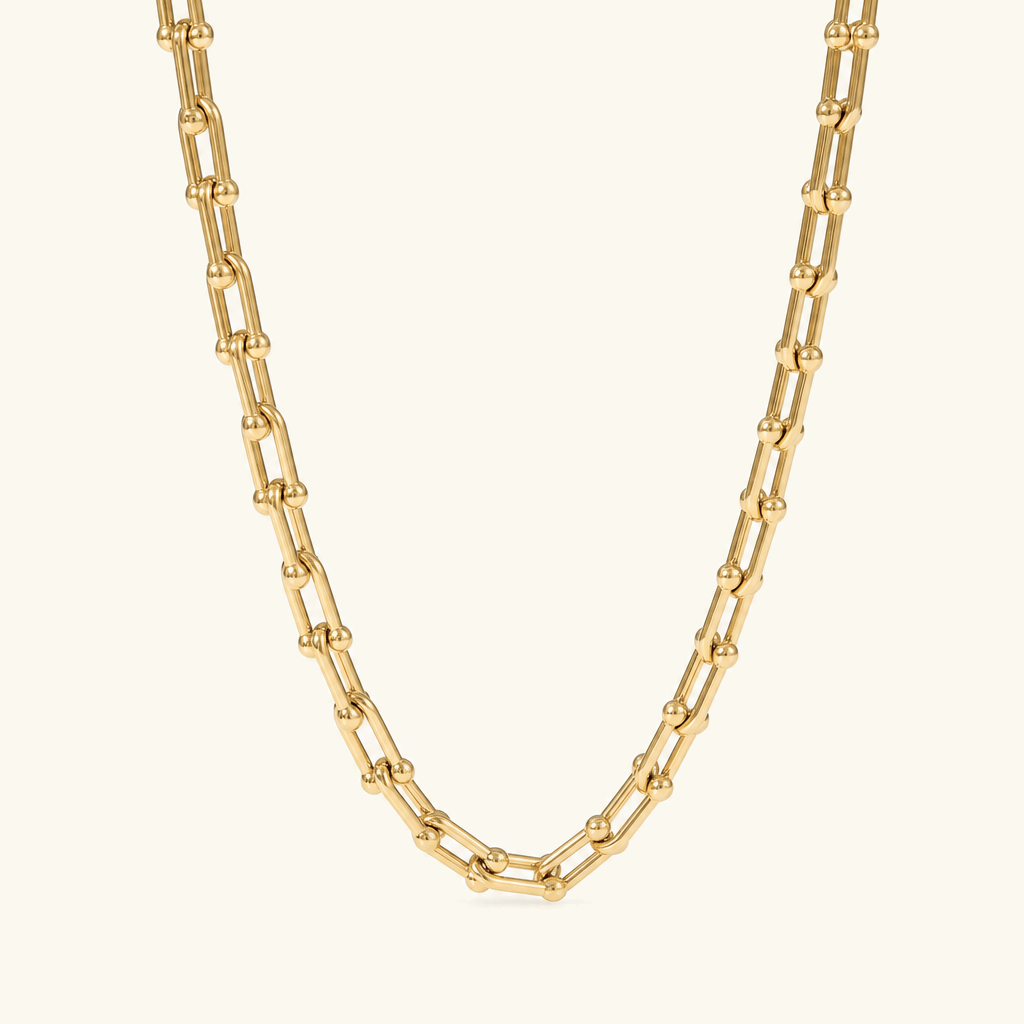 Isle Link Gold Jewelry Set