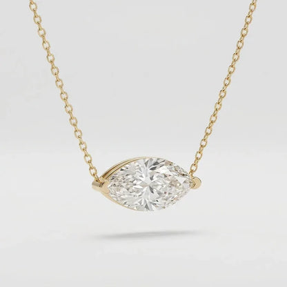 Navette Necklace · S925 Silver